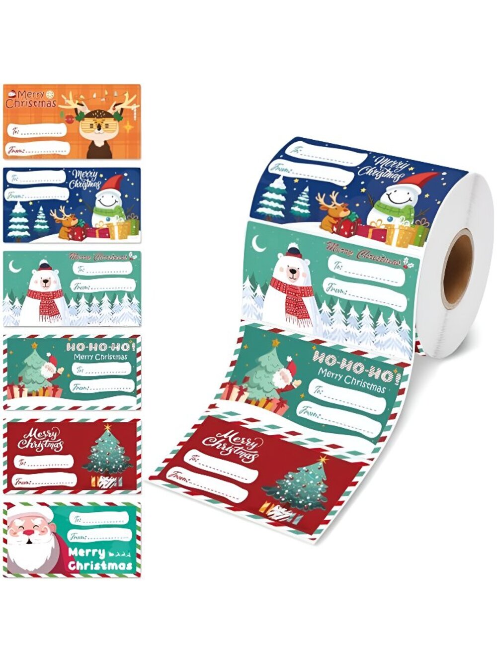 500 PCS Christmas Gift Tags - Gift Tags for Christmas Presents |